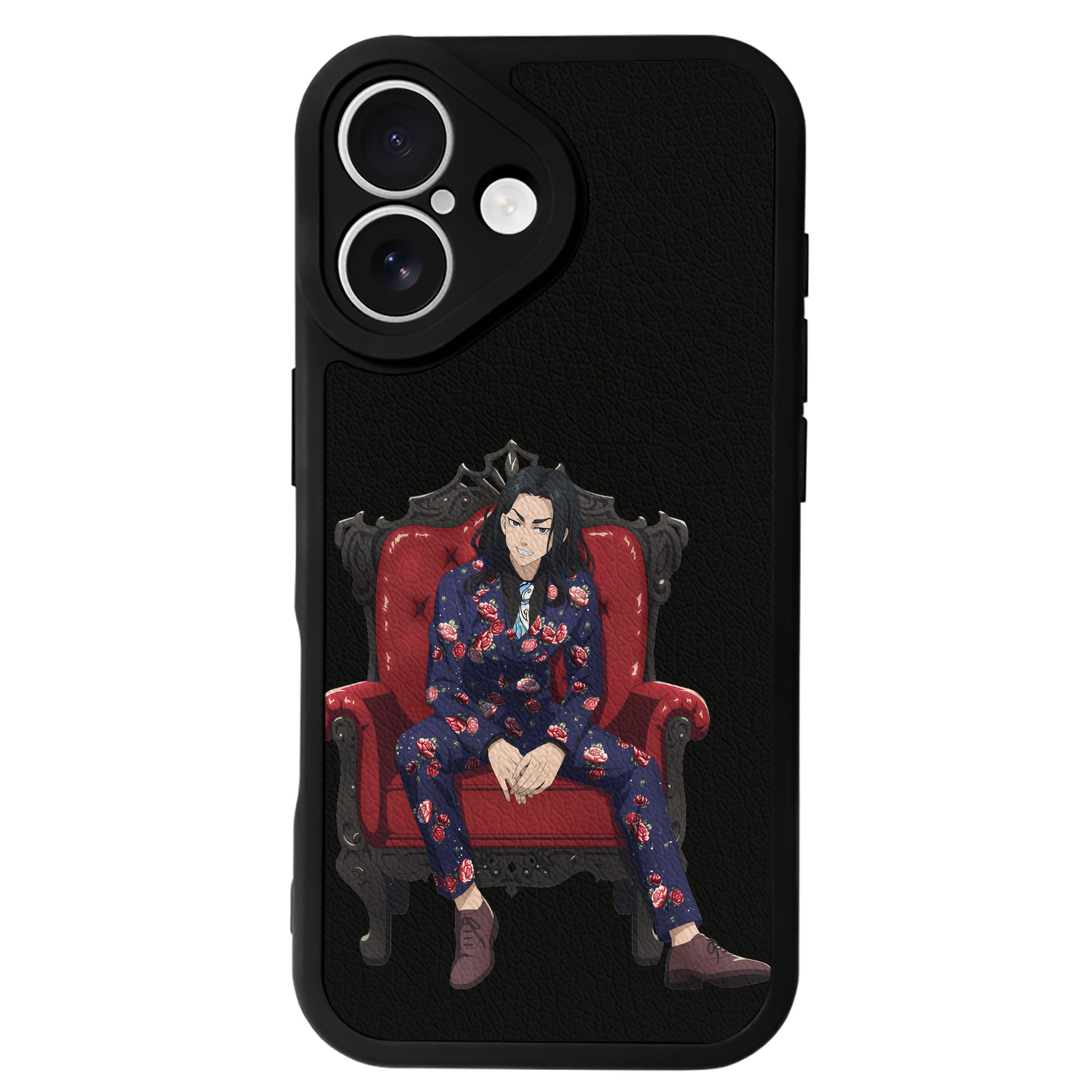 （画像用） 東京リベンジャーズ Tokyo Revengers 【iPhone 16シリーズ対応】シリコンスマホケース（レザー調） 材質：シリコン